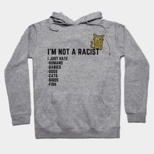 I'm Not a Racist, I Just Hate.... Hoodie